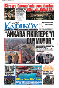 GAZETE KADIKÖY SAYI:770